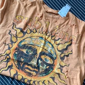 Urban outfitters distressed sublime tee